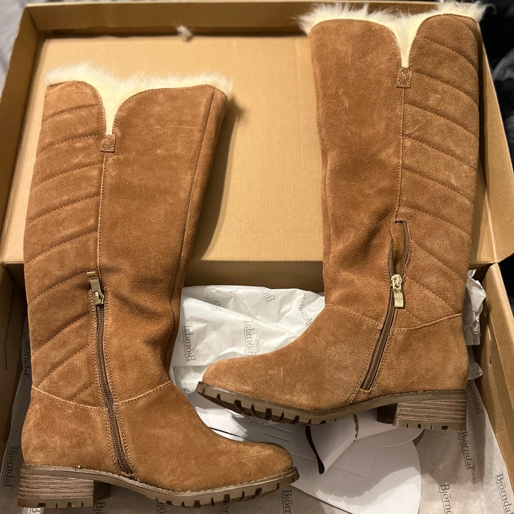 NEW Bjorndal Astoria Camel Boots
